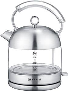 Severin WK3459 kettle glass / brushed stainless steel