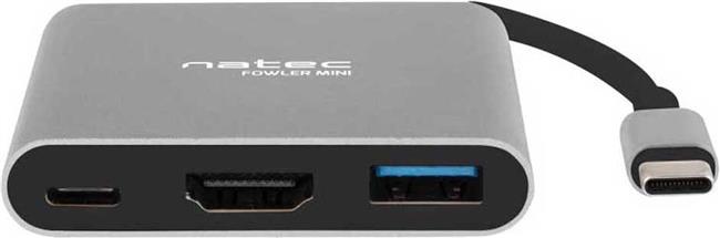 NATEC MULTI PORT FOWLER MINI (USB-C PD, HDMI 4K)