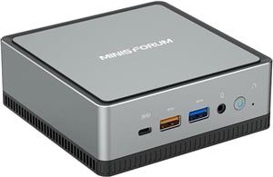 Minisforum DeskMini UM350, AMD R5-3550H, 16GB DDR4, 256GB SSD, Radeon Graphics, Wi-Fi/BT, HDMI/DP/USB-C + Win 11 Pro