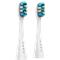 AENO Replacement toothbrush heads, White, Dupont bristles, 2pcs in set (for ADB0007/ADB0008)