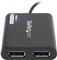 StarTech.com USB 3.0 to Dual DisplayPort Adapter 4K 60Hz, Di