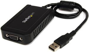 StarTech.com USB to VGA Adapter - 1920x1200 - External Video & Graphics Card - Dual Monitor Display Adapter - Supports Windows (USB2VGAE3) - external video adapter - 32 MB - gray