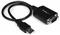StarTech.com 1 ft USB to RS232 Serial DB9 Adapter Cable with COM Retention - serial adapter - USB - RS-232