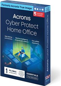Acronis Cyber Protect Home Office Essentials - ESD - Subscription License - 1 year - 1 computer
