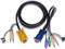 ATEN PS/2 KVM Cable 2L-5303P - KVM/KVM - 3 m - with 3-in-1 SPHD and Audio