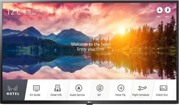 LG Smart Hotel TV 55US662H3ZC - 139.7 cm (55) - 3840 × 2160 4K