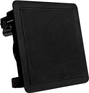 Fusion Flush Mount Speaker, 7.7", Square Black, 010-02300-11