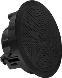 Fusion Flush Mount Speaker, 7.7", Round Black, 010-02300-01