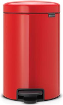 Brabantia trash can 12L red