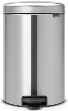 Brabantia waste bin 20L matt metal