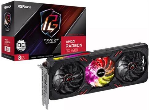 Grafička kartica ASRock Radeon RX 7600 Phantom Gaming 8GB OC