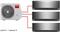 VIVAX, multi bundle, 6 kW, 09+12AEVI