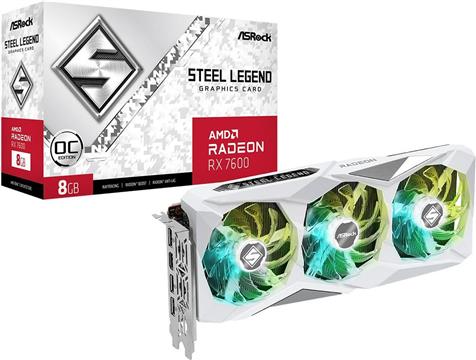 Grafička kartica ASRock Radeon RX 7600 Steel Legend 8GB OC