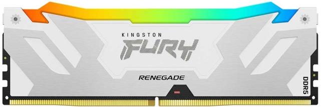 Kingston Fury Renegade RGB White 32GB [2x16GB 6400MHz DDR5 CL32 DIMM]