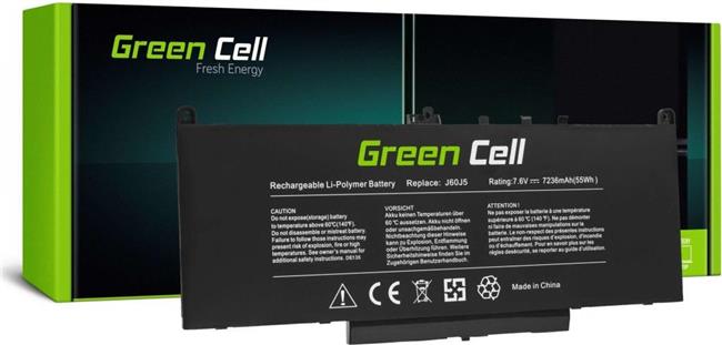 Green Cell J60J5 do Dell Latitude E7270 E7470 5800mAh