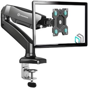 ONKRON Monitor Desk Mount for 13 to 32-Inch LCD LED OLED Screens up to 8 kg, Black