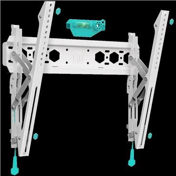 ONKRON Tilting TV Wall Mount for 35 to 65-inch Flat Panel TVs Digital Panels 60 kg TM5 White