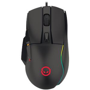 LORGAR Jetter 357, gaming mouse, Optical Gaming Mouse with 6 programmable buttons, Pixart ATG4090 sensor, DPI can be up to 8000, 30 million times key life, 1.8m PVC USB cable, Matt UV coating and RGB 