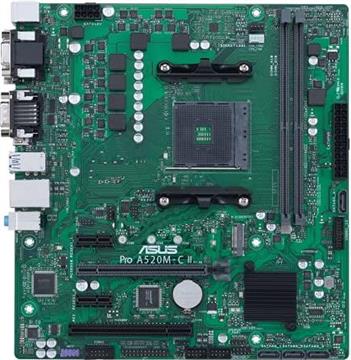 ASUS Pro A520M-C II/CSM - motherboard - micro ATX - Socket AM4 - AMD A520