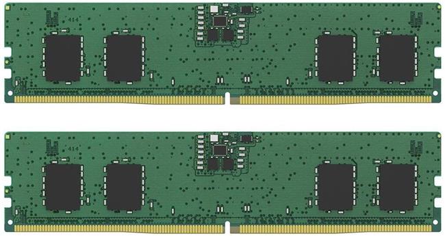 Kingston ValueRAM - DDR5 - kit - 16 GB: 2 x 8 GB - DIMM 288-pin - 5200 MHz - unbuffered