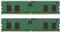 Kingston ValueRAM - DDR5 - kit - 16 GB: 2 x 8 GB - DIMM 288-pin - 5200 MHz - unbuffered