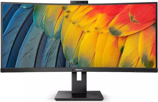 Philips Curved Monitor 34B1U5600CH 5000 Series - 86.36 cm (34) - 3440 x 1440 WQHD