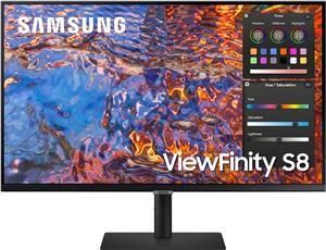 Samsung LED-Monitor ViewFinity S8 S32B800PXP - 80 cm (32) - 3840 x 2160 4K UHD