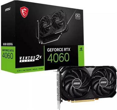 Grafička kartica MSI GeForce RTX 4060 VENTUS 2X BLACK 8G OC
