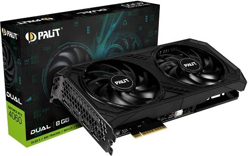 VGA Palit RTX4060 8GB Dual