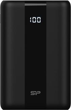 Silicon Power punjač Powerbank QX55, 30000mAh, 3×USB-A (QC3.0)/1×USB-C (PD)/Micro USB/Lightning, crni