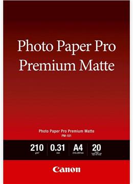 Canon Photo Paper Premium Matte PM101 - A4 - 20L