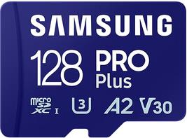 Samsung PRO Plus 128GB microSD UHS-I U3 Full HD 4K UHD 180MB/s Read 130MB/s Write Memory - Micro SD