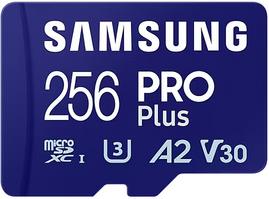 Samsung PRO Plus 256GB microSD UHS-I U3 Full HD 4K UHD 180MB/s Read 130MB/s Write Memory - Micro SD
