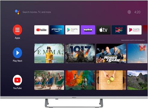 Tesla TV 65E635SUS, 65" Android TV, 4K UHD