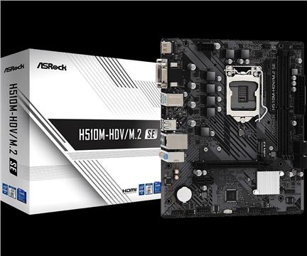 MB ASRock Intel 1200 H510M-HDV/M.2 SE