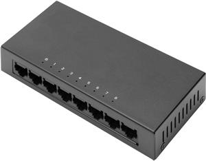 DIGITUS DN-80069 - switch - metall housing - 8 ports - unmanaged