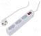 LogiLink - Slim - power strip - 1700 Watt