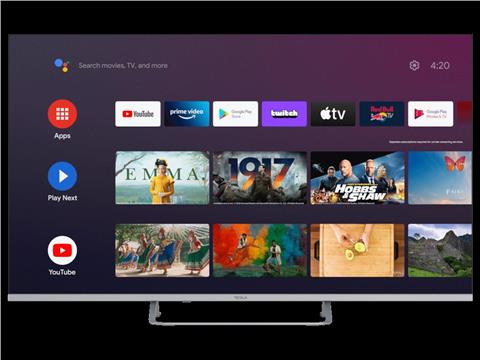 Tesla TV 50E635SUS, 50" Android TV, 4K UHD