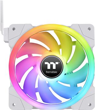 140mm Thermaltake SWAFAN EX14 RGB PC Cooling Fan White TT Premium Edition 3 Pack