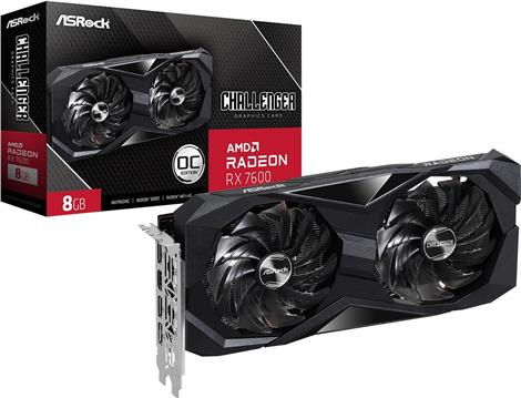 Grafička kartica ASRock Radeon RX 7600 Challenger 8GB OC