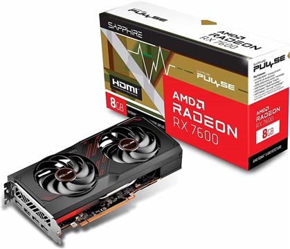 Grafička kartica Sapphire Radeon RX 7600 PULSE 8GB OC