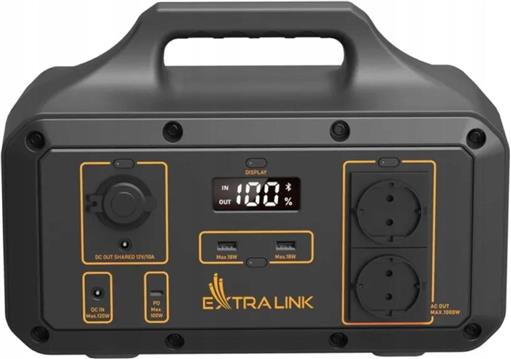 Extralink EPS-S600S Power Station | Stacja zasilania | 680 Wh, Li-ion