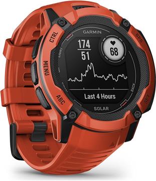 Garmin Instinct 2X SOLAR Flame Red, 010-02805-01