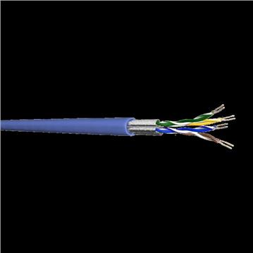 U/FTP kabel Cat.6 4x2xAWG23/1 solid Cu, LSZH, plavi, pak. 305m cijena po metru- mogucnost kupnje samo cijelog koluta 305m