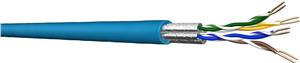 U/UTP kabel Cat.6 4x2xAWG23/1 solid Cu, LSZH, plavi, pak. 305m cijena po metru- mogucnost kupnje samo cijelog koluta 305m