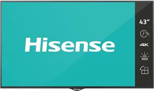 Hisense digital signage display 43BM66AE 43'' / 4K / 500 nits / 60 Hz / (24h / 7 days )
