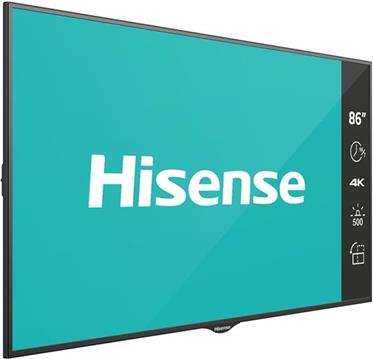 Hisense digital signage display 86B4E30T 86'' / 4K / 500 nits / 60 Hz / (18h / 7 days)