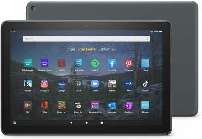 Amazon Fire HD 10 Plus Tablet WiFi 32GB, mit Werbung, schiefergrau