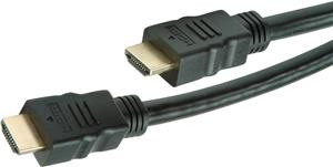 Roline VALUE Ultra HD 8K HDMI kabel sa mrežom, M/M, crni, 3.0m