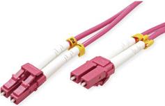 Roline VALUE optički kabel 50/125µm LC/LC Duplex, OM4, 20m, ljubičasti
